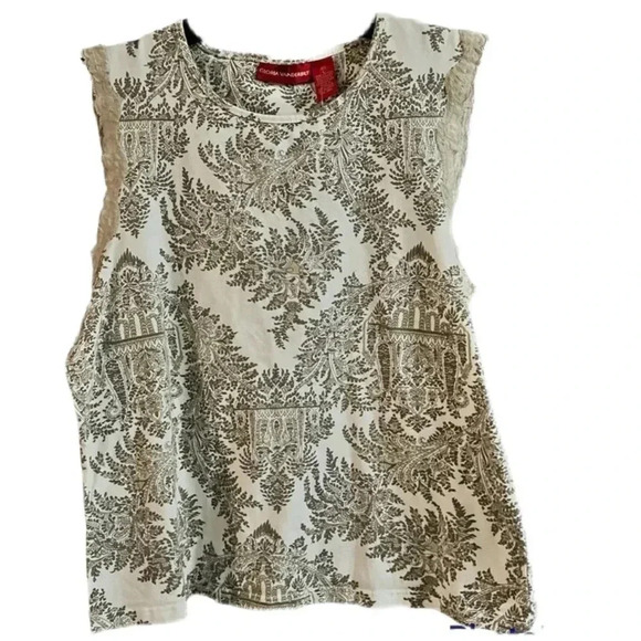 Gloria Vanderbilt Cotton Spandex Crew Neck Woman's size Large - Picture 1 of 3